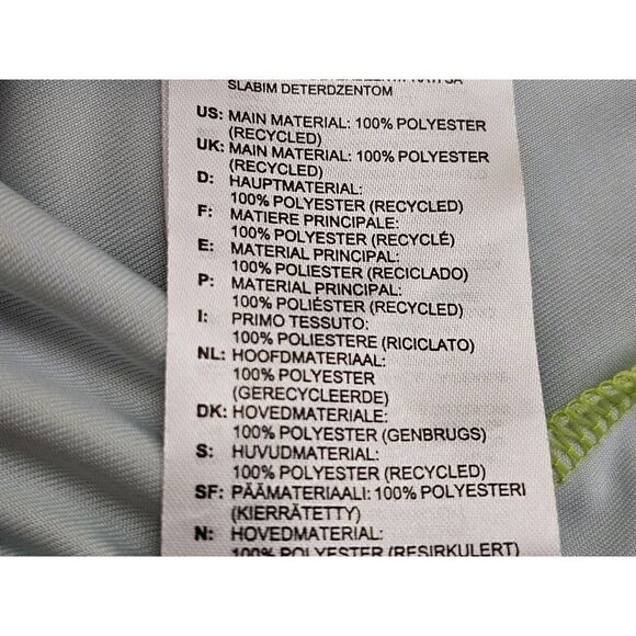 adidas Mens Shirt Medium Green Short Sleeve T-Shirt Logo Tee FreeLift Aeroready - Picture 14 of 14